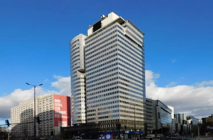 PZU Tower in Warsaw