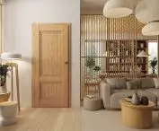Kano model in Caramel Oak decor. The warm shade of wood and natural grain will be perfect for interiors inspired by nature.