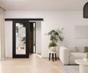 The Tago model in the option with a mirror will allow you to optically enlarge the space while maintaining an elegant appearance. 