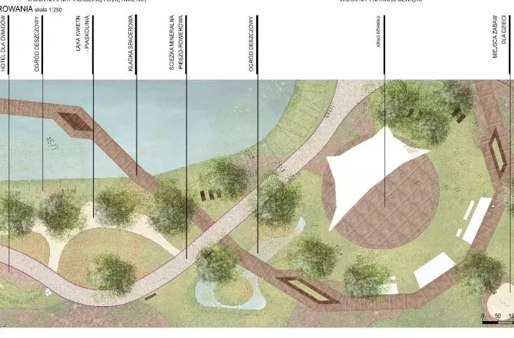 section of intersection of paths