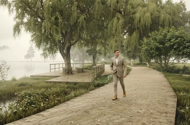 visualization of the park