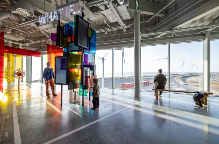 Portlantis tourism and exhibition center in Rotterdam
