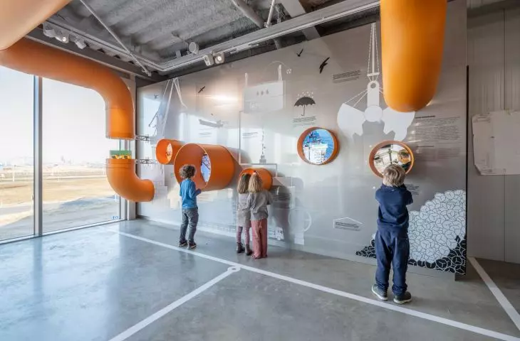 Portlantis tourism and exhibition center in Rotterdam