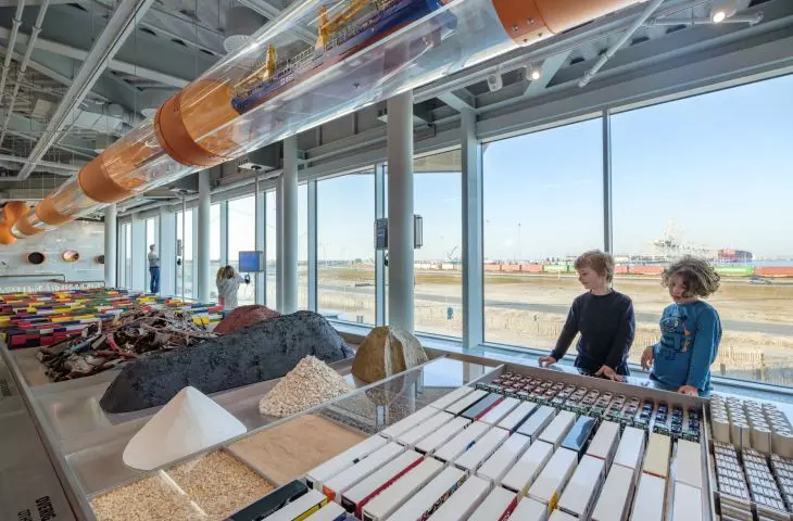 Portlantis tourism and exhibition center in Rotterdam