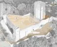 Dyplom pt. „Adaptacja zamku Rocca Janula w Cassino we Włoszech do siedziby głównej organizacji Corvi di Giano”