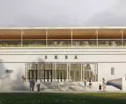 Zwycięska koncepcja na projekt Stadionu przy ulicy Wawelskiej 5 w Warszawie