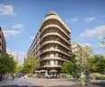 Spaces between buildings to be dominated by pedestrian traffic