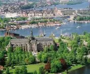 Wyspa Djurgården w Sztokholmie