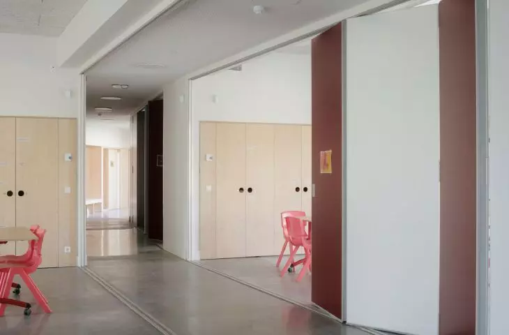 interior of the kindergarten