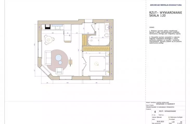 projection - dimensioning