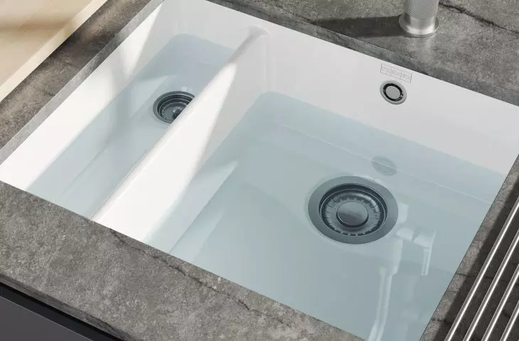 Ceramiczne zlewozmywaki podwieszane KubusX Fraceram