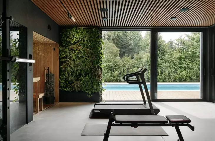 Wellness zone as an extension of the idea of home - designed to regenerate the body and calm the mind