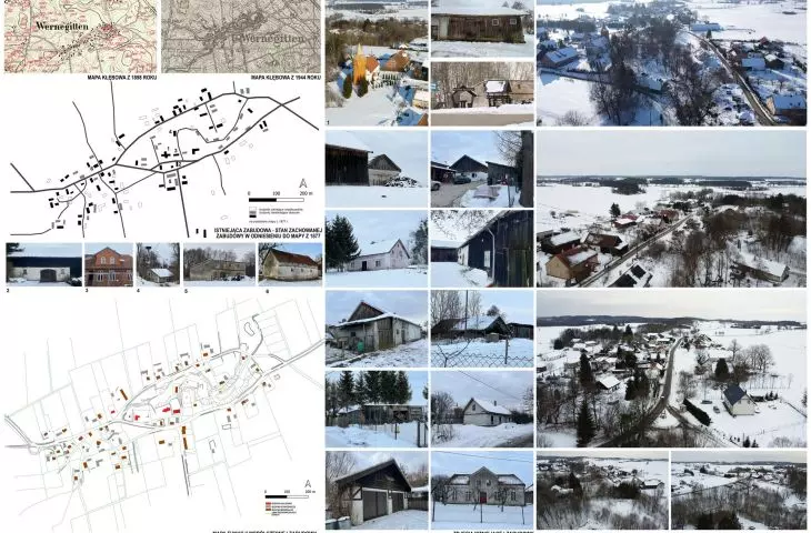 Kłebowo - plansza urbanistyczna