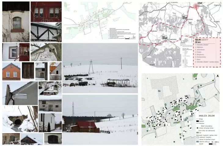 Kłębowo - plansza urbanistyczna