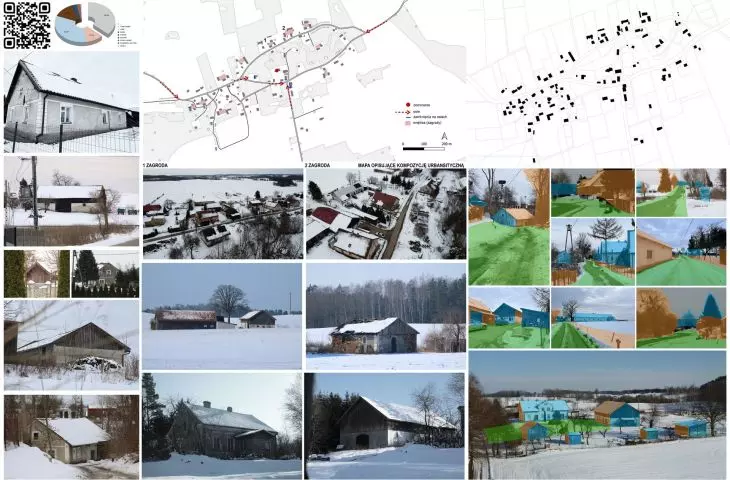 Kłębowo - urban planning board