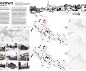 Kraszewo - plansza urbanistyczna