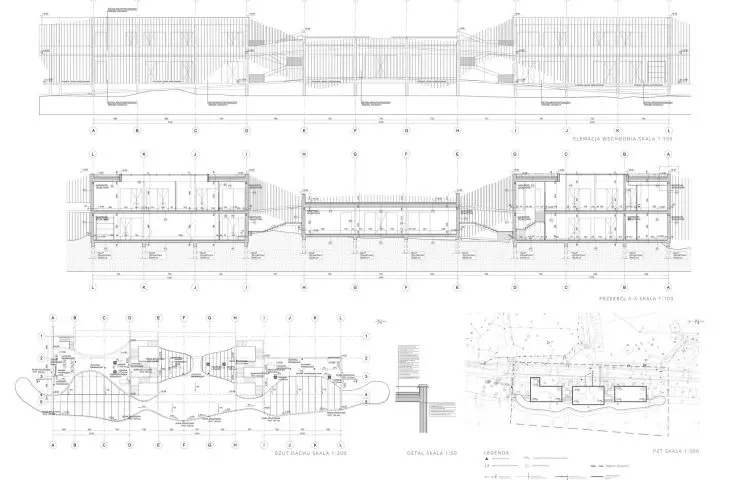 elevation, cross-section, projection