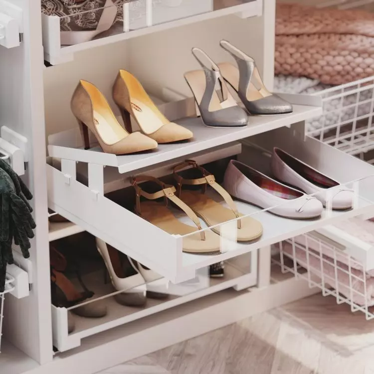 PURO drawer with shoe extension