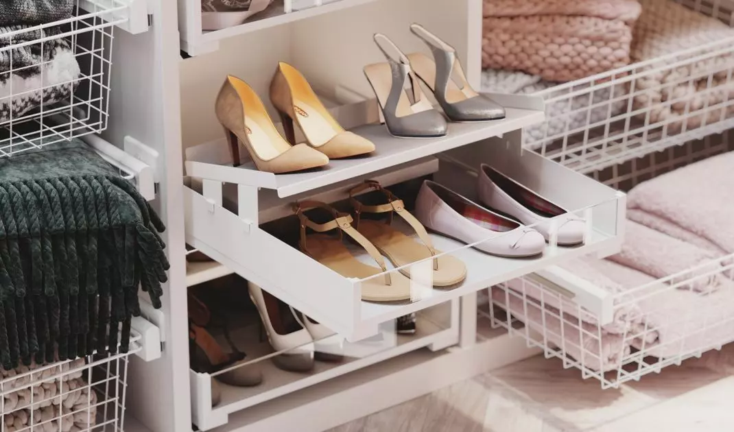 szuflada PURO z nadstawką na buty