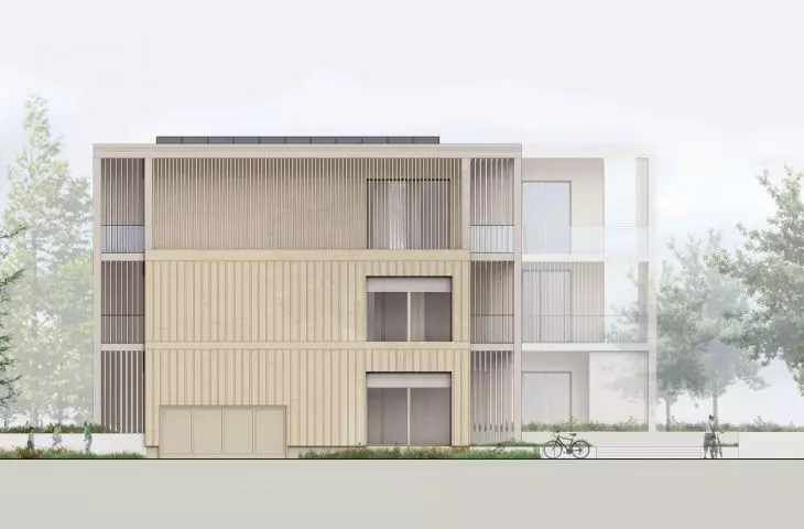 south elevation
