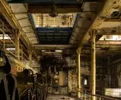 Interiors of the former sugar factory in Pruszcz Gdański