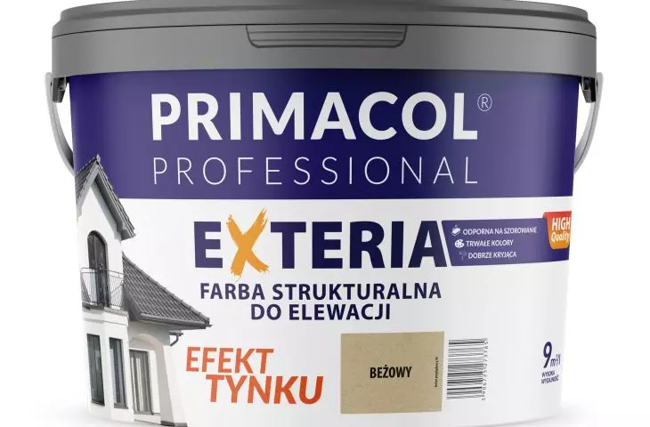 Structural paint for facades
