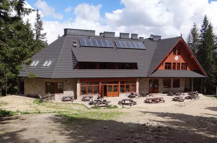 PTTK Markowe Szczawiny mountain hostel after reconstruction in 2009