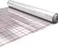 Folia aluminiowa z rastrem do ogrzewania podłogowego F50
