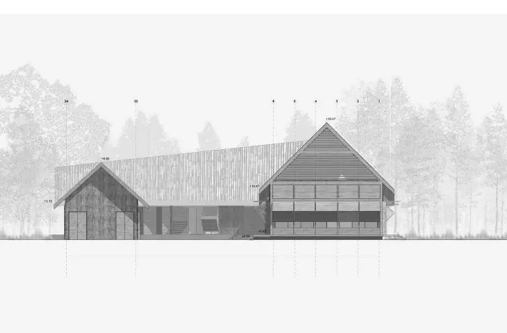 eastern elevation