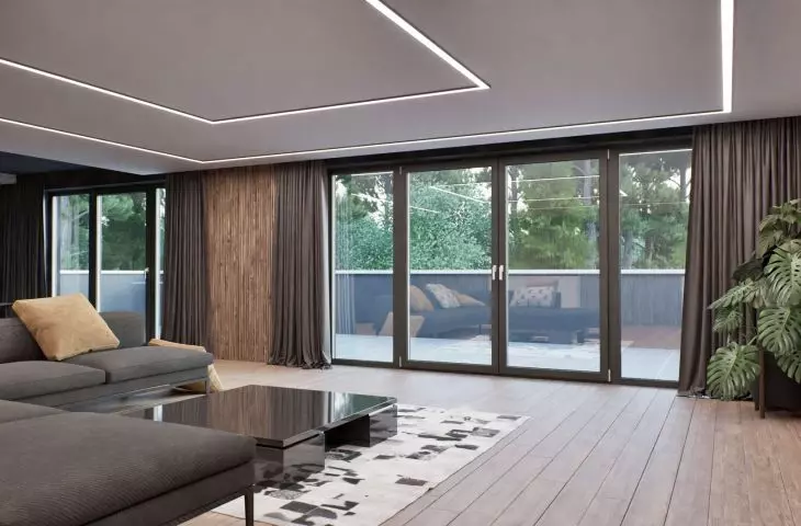 Iglo Edge - living room with kitchen 