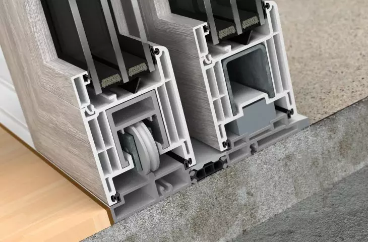 Patio HST 76 lift and slide door - Alpine low threshold
