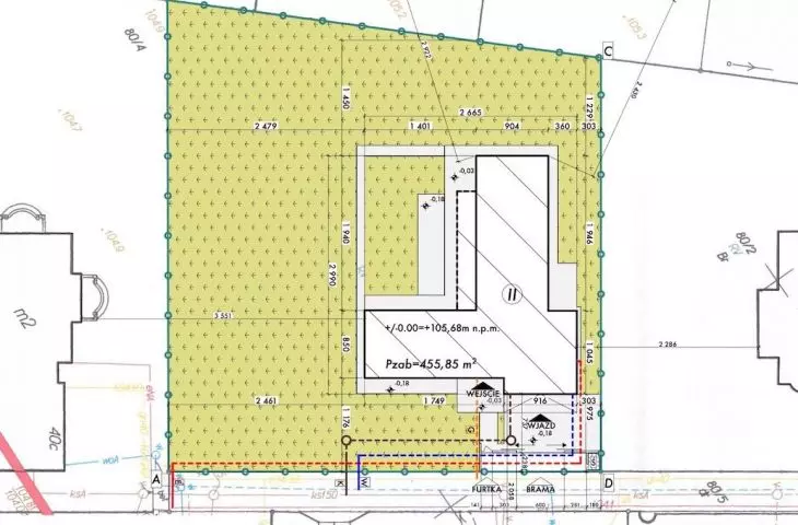 RD40 single-family residential building near Warsaw