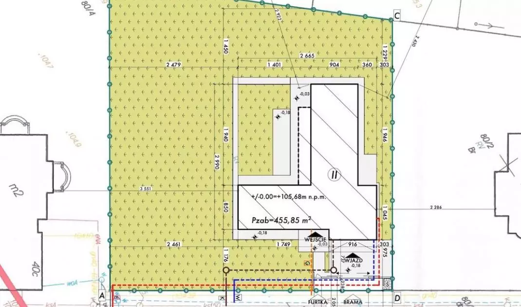 RD40 single-family residential building near Warsaw