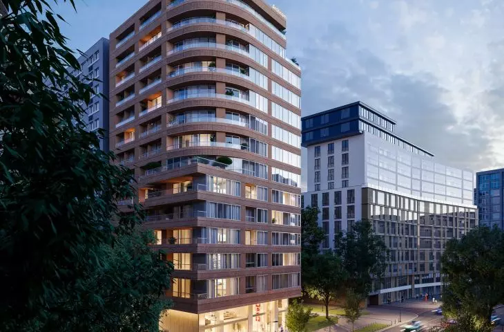 Flare Grzybowska will bring life to an unfinished skyscraper in Warsaw