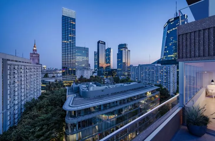 Flare Grzybowska will bring life to an unfinished skyscraper in Warsaw