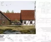 Village hall in Kraszewo