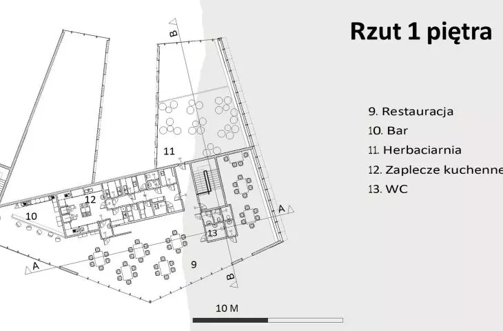 rzut 1. piętra