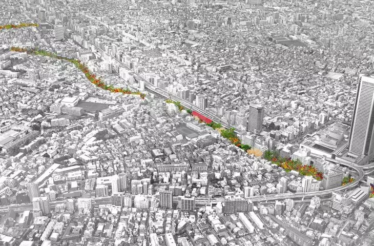 388 FARM - Tamagawa Josui Greenway Urban Design, Tokyo, Japan