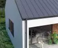 Protecting and finishing sheet metal roofing