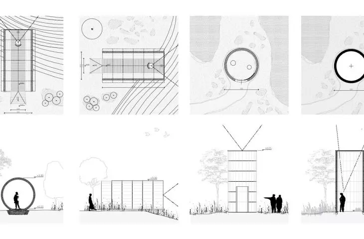 art installation - schematics