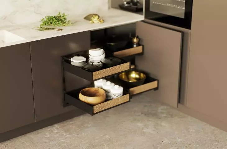 Corner Space Plus Pro - czarny