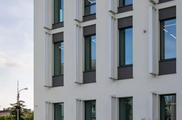 Budynek Izby Administracji Skarbowej przy ulicy Żeromskiego 88 w Łodzi po przebudowie