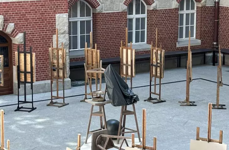 dziedziniec Politechniki Gdańskiej