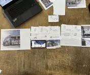 projekt architektoniczny Kacpra Bernata i Zofii Domerackiej