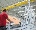 Hala produkcyjna prefabrykowanych elementów dla budownictwa szkieletowego