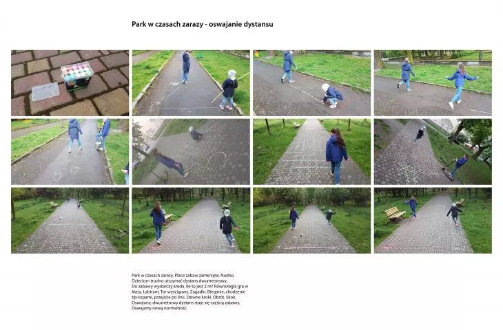 Wyróżnienie — „Park w czasach zarazy”