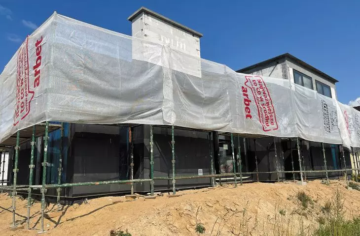 Płyty grafitowe mogą być używane m.in. w budownictwie jednorodzinnym