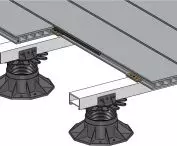 Aluminum terrace joist system