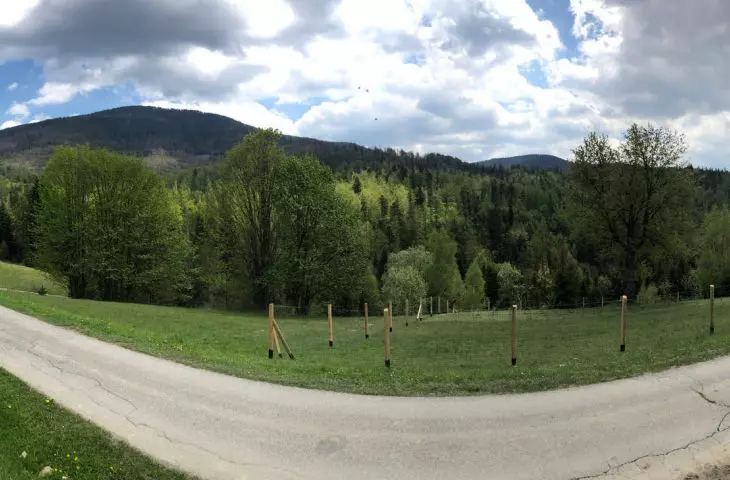View to the south side