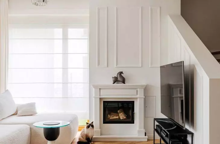 Interior of a suburban house designed by Deer Design